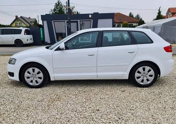 Audi A3 cena 26900 przebieg: 269000, rok produkcji 2010 z Płock małe 466